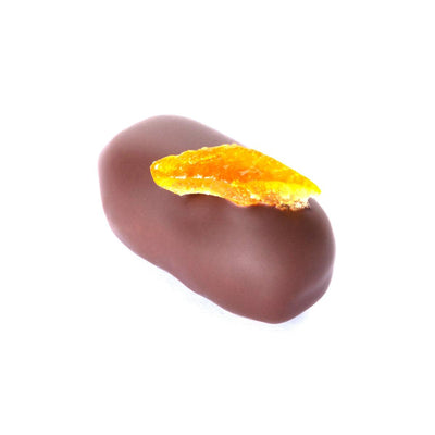 Dark Chocolate-Covered Kholas Date With Orange Filling