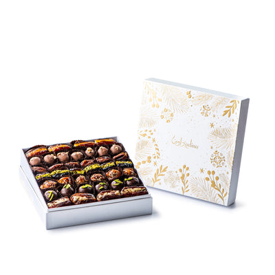 Festive Ornament Dates & Chocolates Gift Box